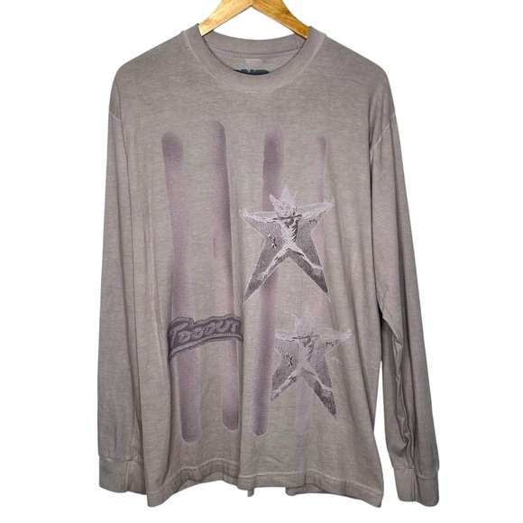 Travis Scott 2024 Live MetLife Utopia Tour Merch Maximus NYC L/S Tee Size Large - Picture 1 of 8